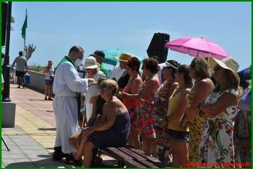La playa de Ojos de Garza celebra el día grande de sus fiestas con misa y procesión/Agustin Cabrera/TF.